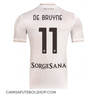 Camisa de time de futebol SSC Napoli Kevin De Bruyne #11 Replicas 2º Equipamento 2025-26 Manga Curta Camisa de time de futebol SSC Napoli Kevin De Bruyne #11 Replicas 2º Equipamento 2025-26 Manga Curta